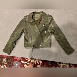 BlankNYC Suede Moto Jacket